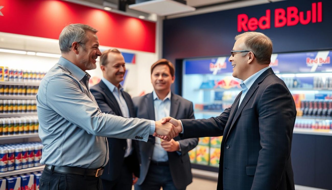 Business partnership between Zeki Frucht GmbH and retail clients showing successful B2B relationship