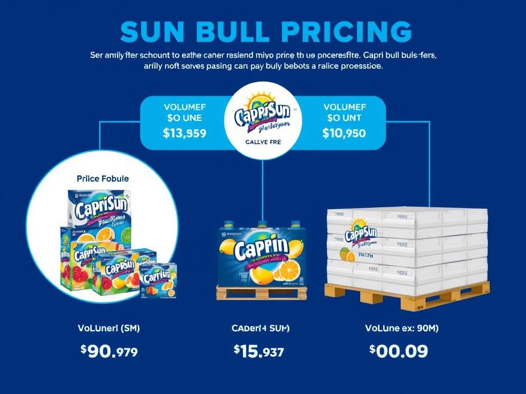 Capri Sun Bulk Pricing Chart and Packaging Options