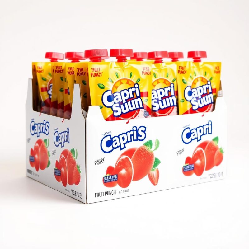 Capri Sun Fruit Punch Wholesale Package