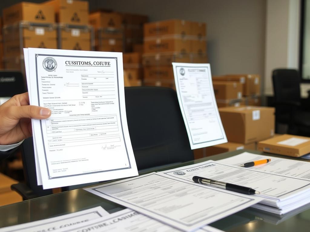 Customs documentation for international wholesale Nescafe coffee shipments