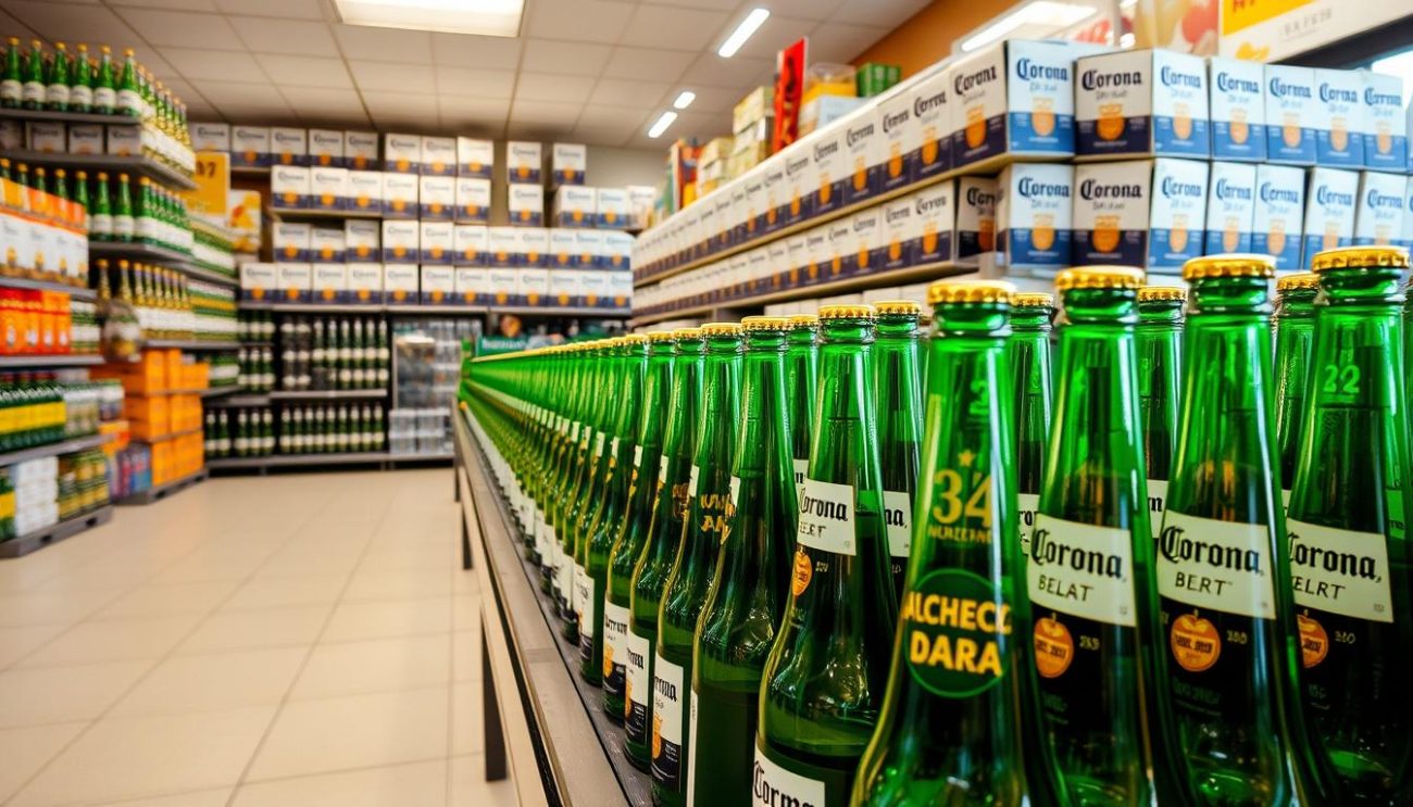 Comprar cerveja Corona em grandes quantidades