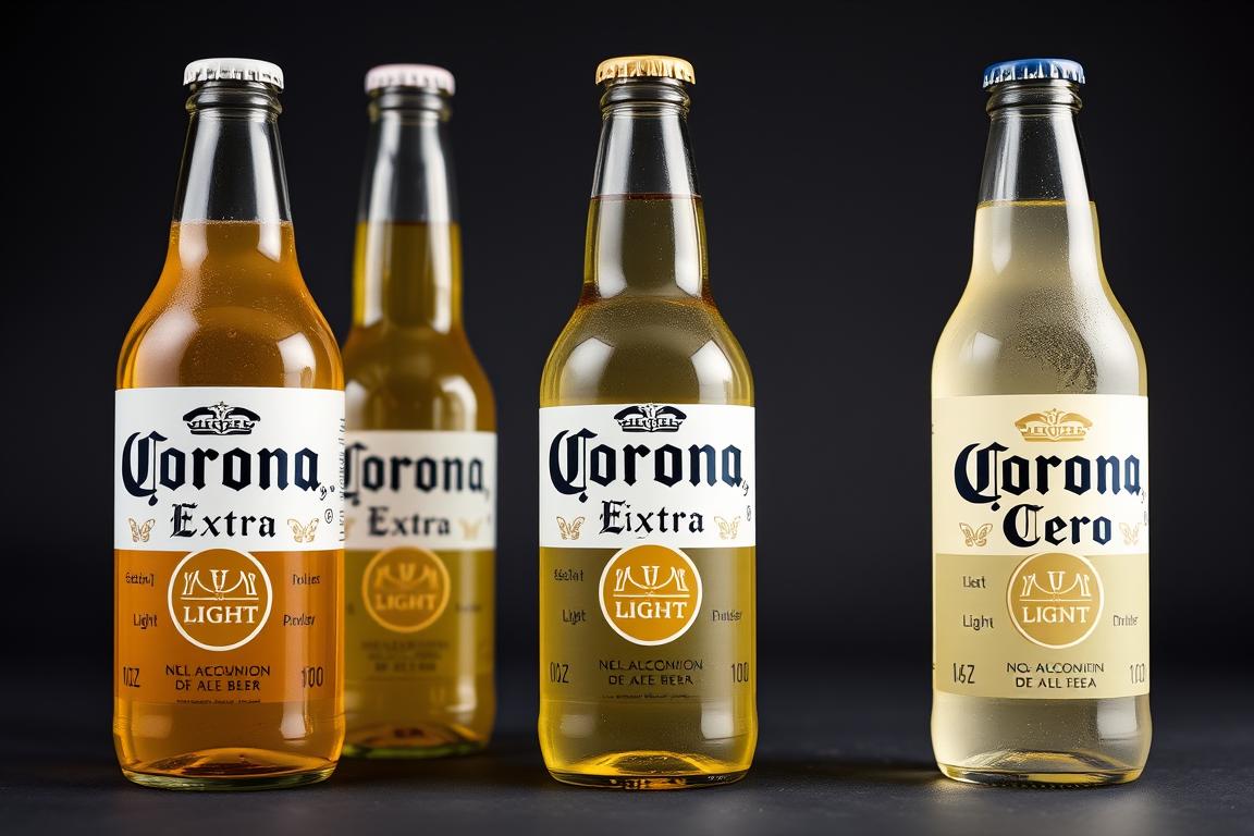 Différentes variétés de bière Corona disponibles en gros chez Zeki Frucht