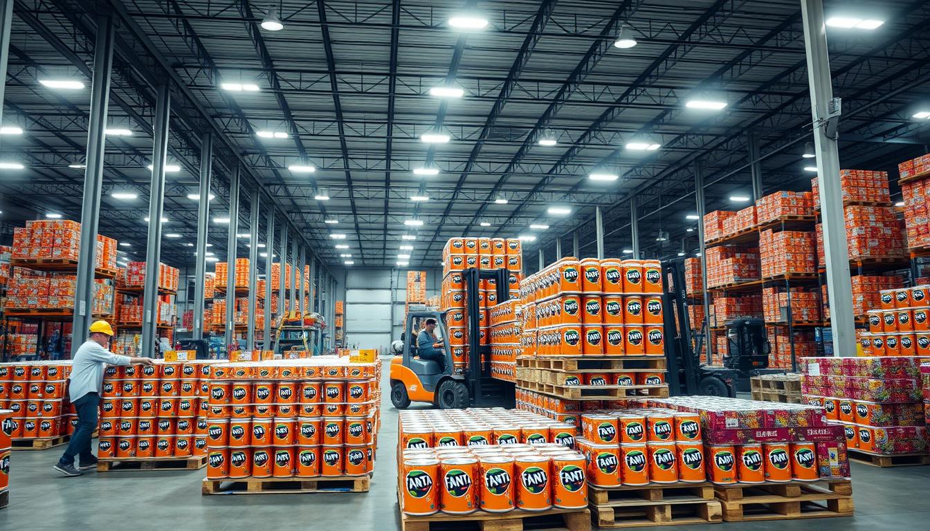 Distribuidor de Fanta al por mayor