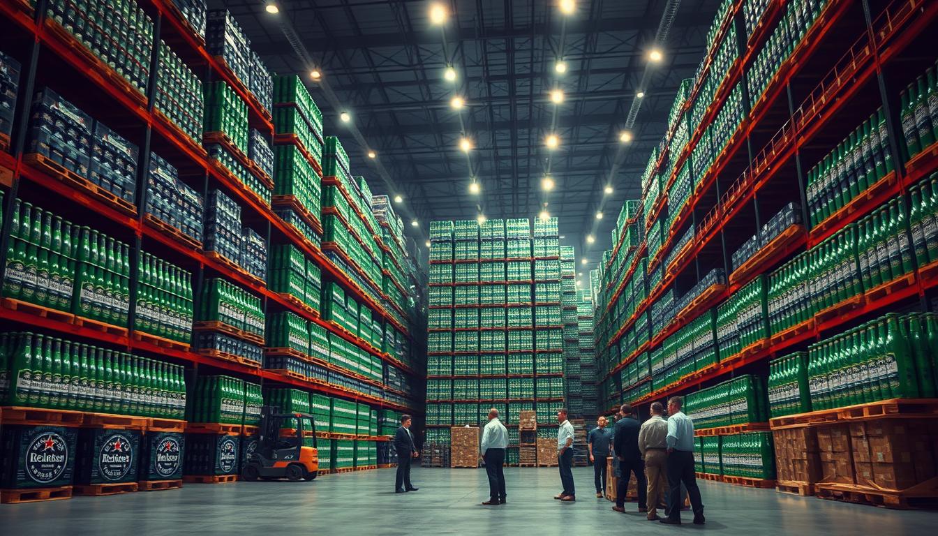 Distribuidor de cerveja Heineken por atacado