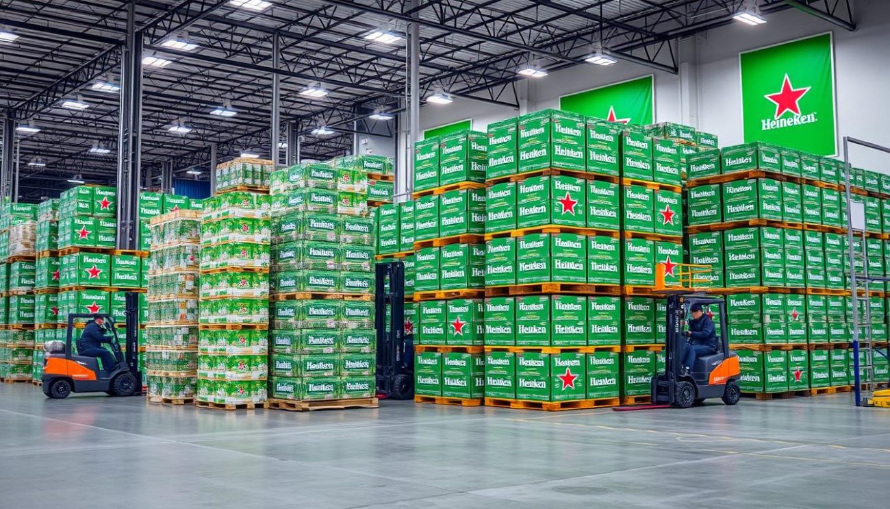Heineken Beer Wholesale Distributors Warehouse Austria