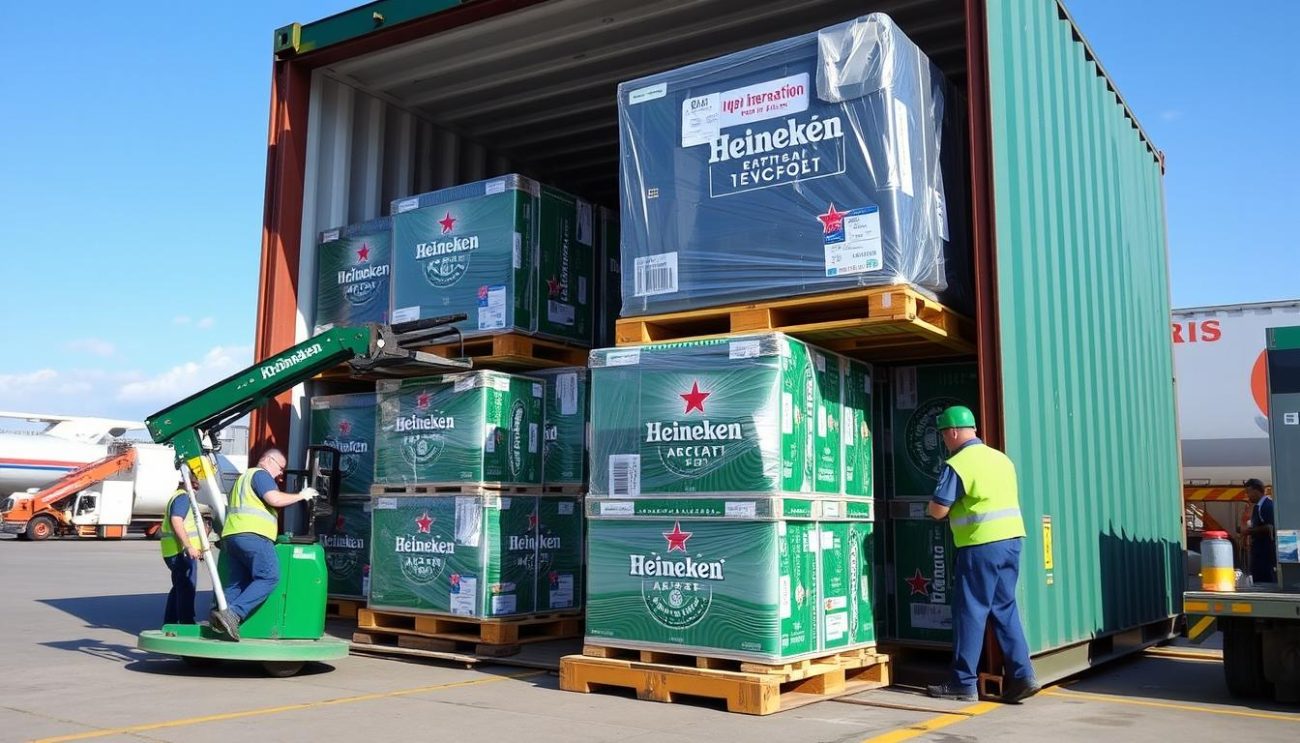 Heineken International Shipping Container Heineken International Shipping Container