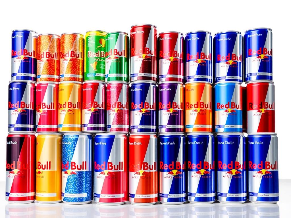 Red Bull Großhandelspreis Angebot mit 250ml Dosen in verschiedenen Varianten