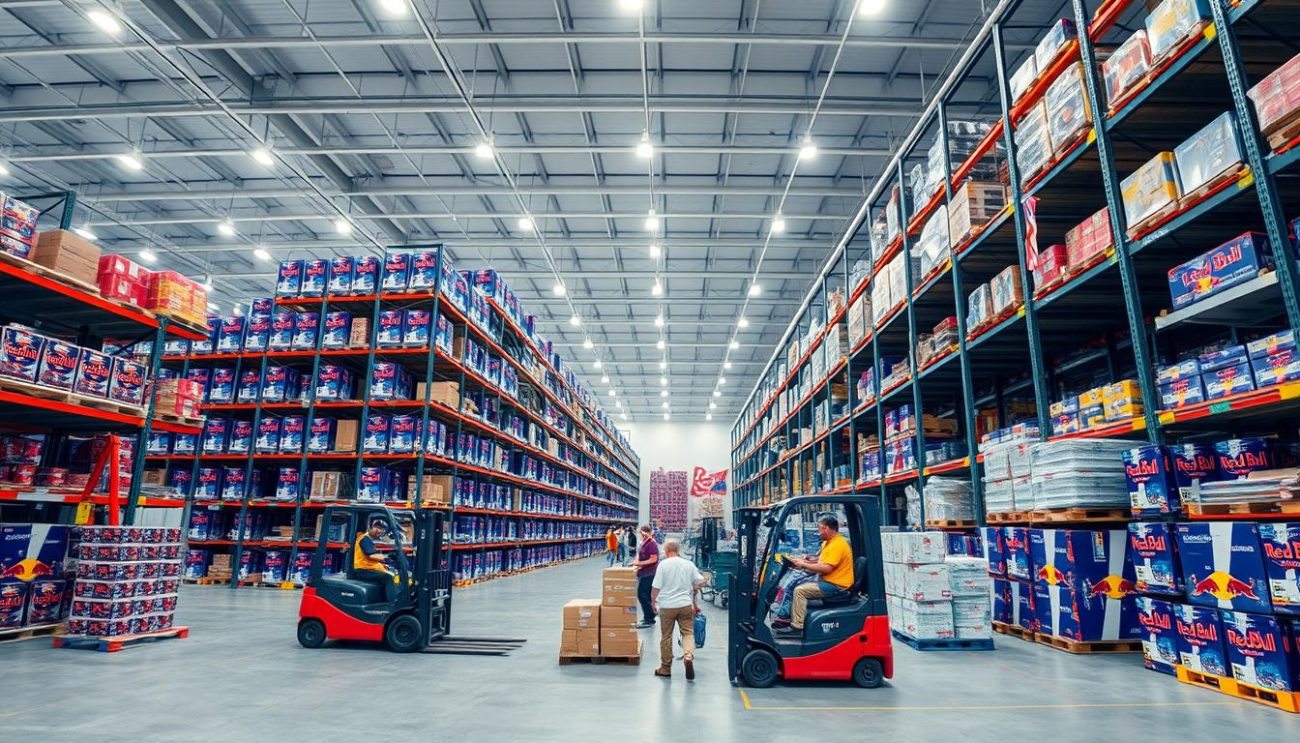 Red Bull Großhandelspreis Logistikzentrum der Zeki Frucht GmbH