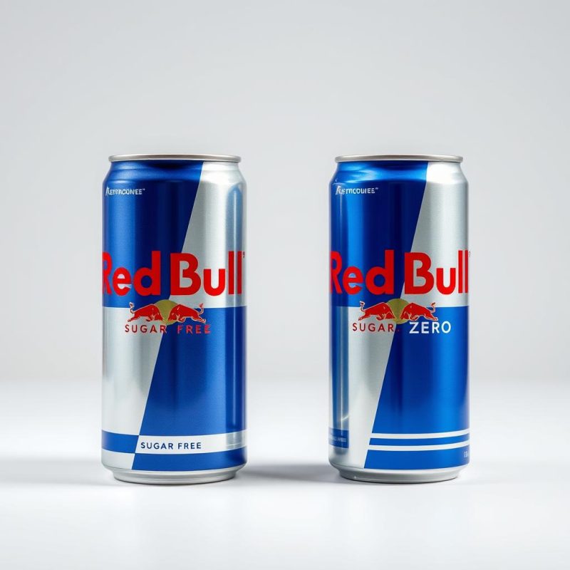 Red Bull Sugarfree und Zero Varianten zum Großhandelspreis