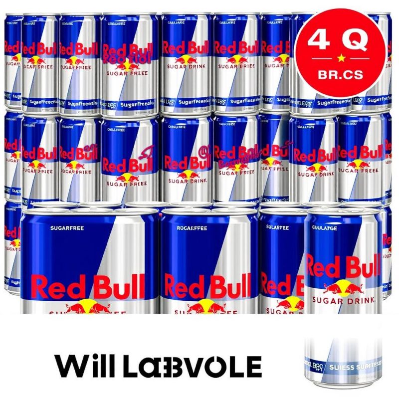 Red Bull Sugarfree wholesale bulk order with multiple cases Red Bull Sugarfree wholesale bulk order with multiple cases