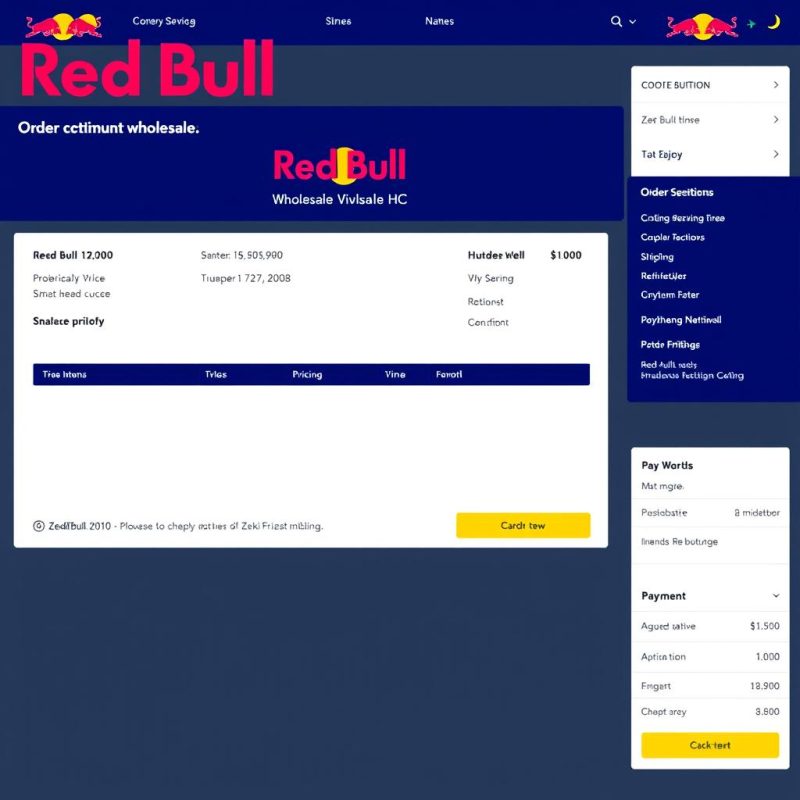 Red Bull wholesale order confirmation process Red Bull wholesale order confirmation process