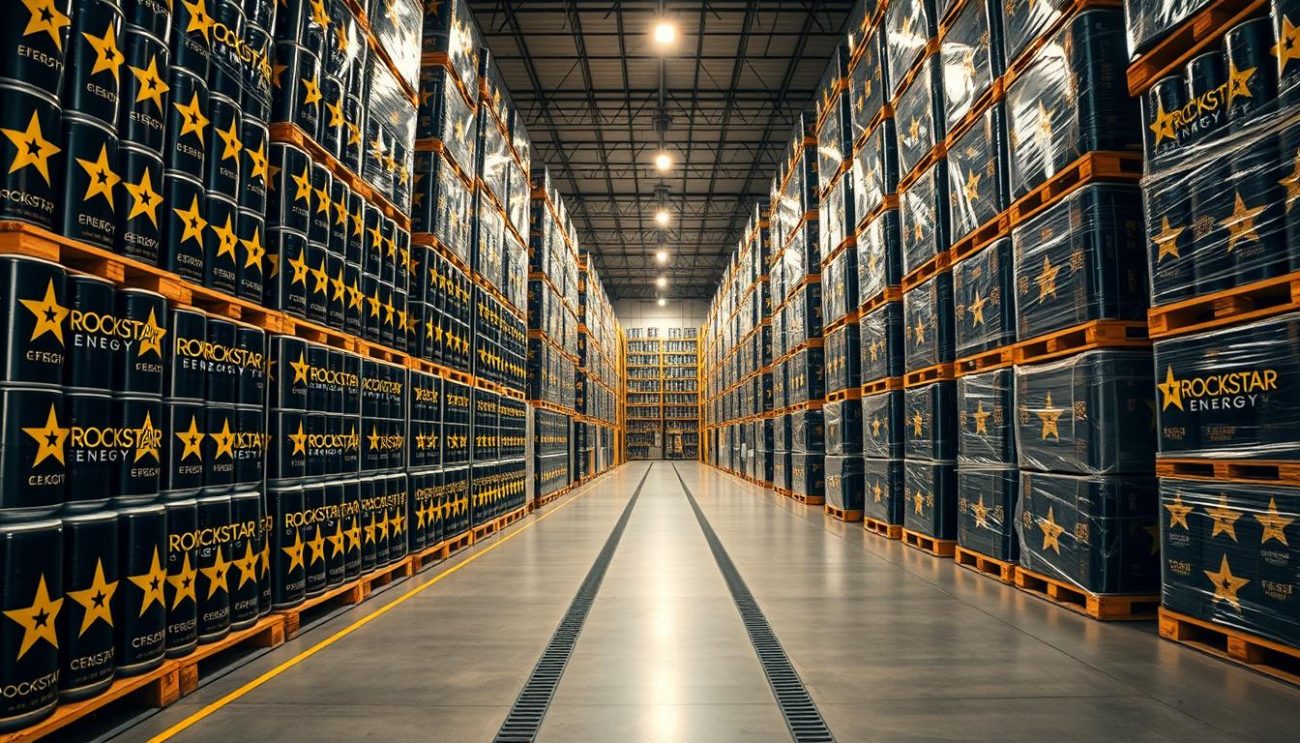 Rockstar Energy pallets Austria