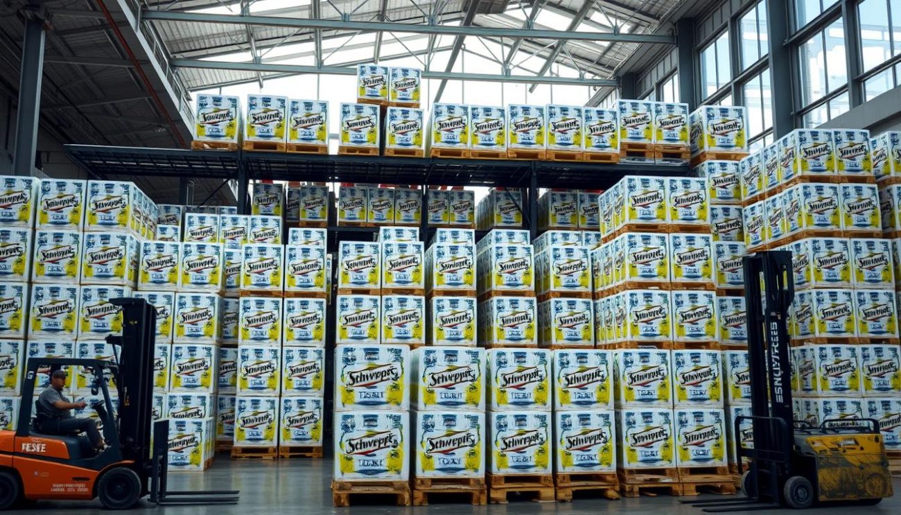 Schweppes tonic water supplier