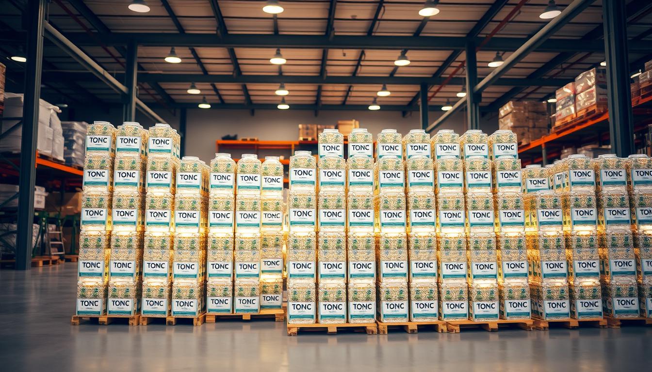 Tonic water for bar supply