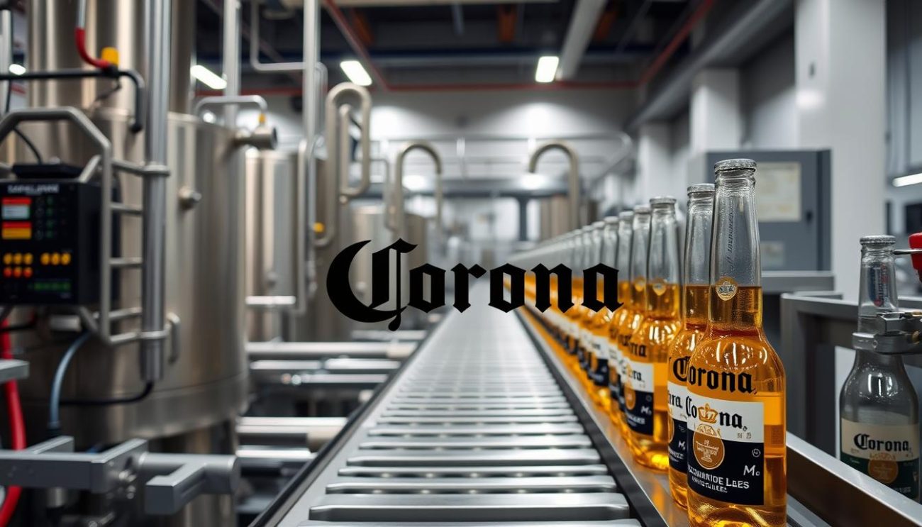 Usine de production de bière Corona au Mexique - importation en gros