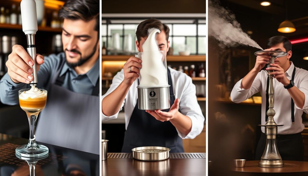 Various applications of cream chargers in cafés and restaurants