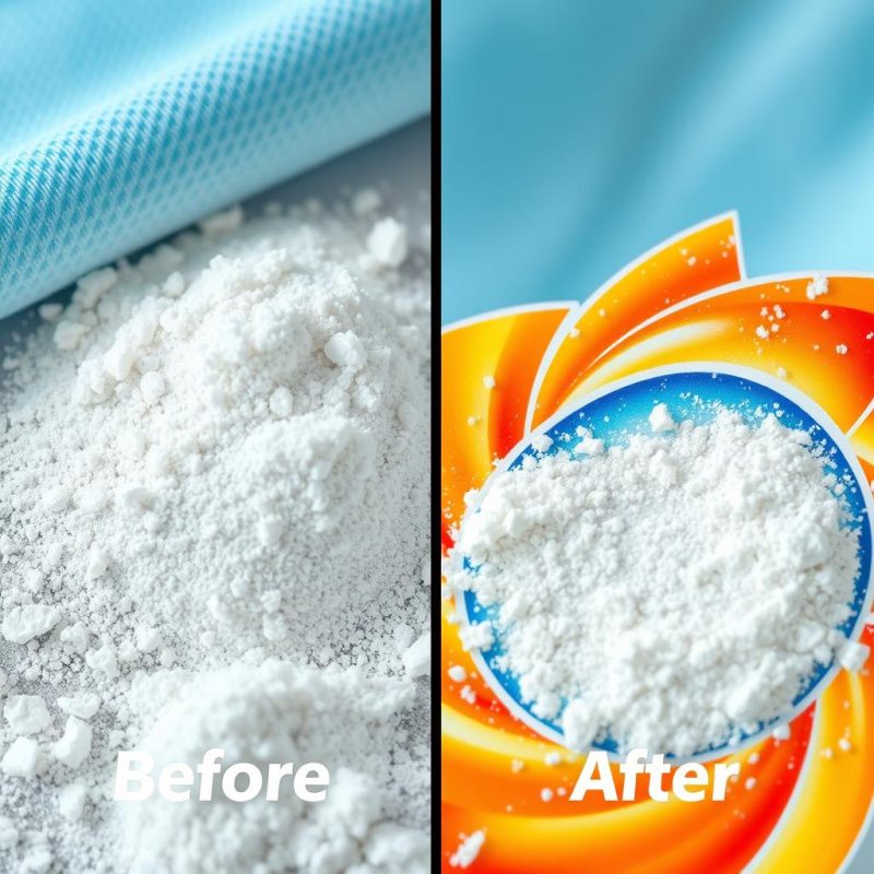 Ariel detergent powder removing stubborn stains demonstration