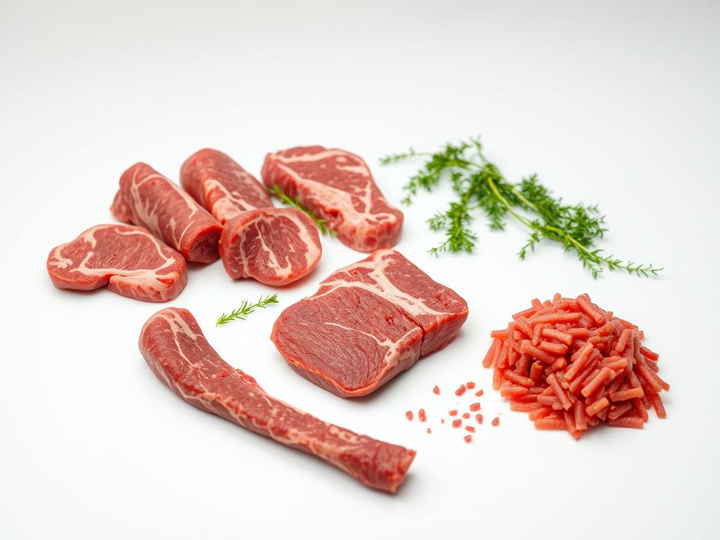 Buffalo meat manufacturing cuts for food processing