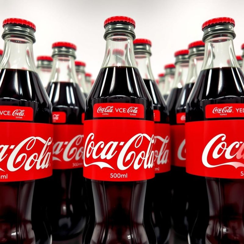 Coca-Cola 500ml bottles available for wholesale purchase alongside Red Bull Energy Drink