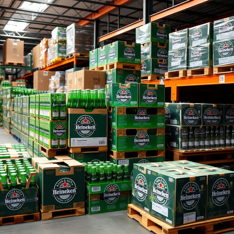 Flexible minimum order quantities for Heineken Beer wholesale
