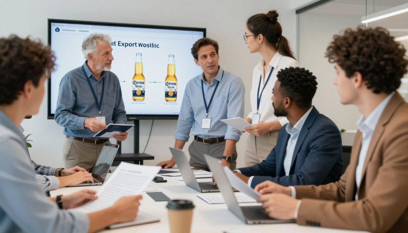 Equipo de especialistas en exportación de cerveza Corona al por mayor