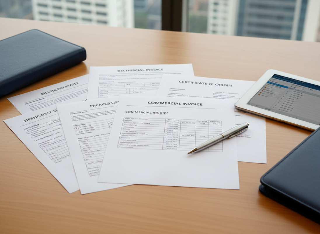 Export documentation package for Red Bull pallets Canada wholesale shipments