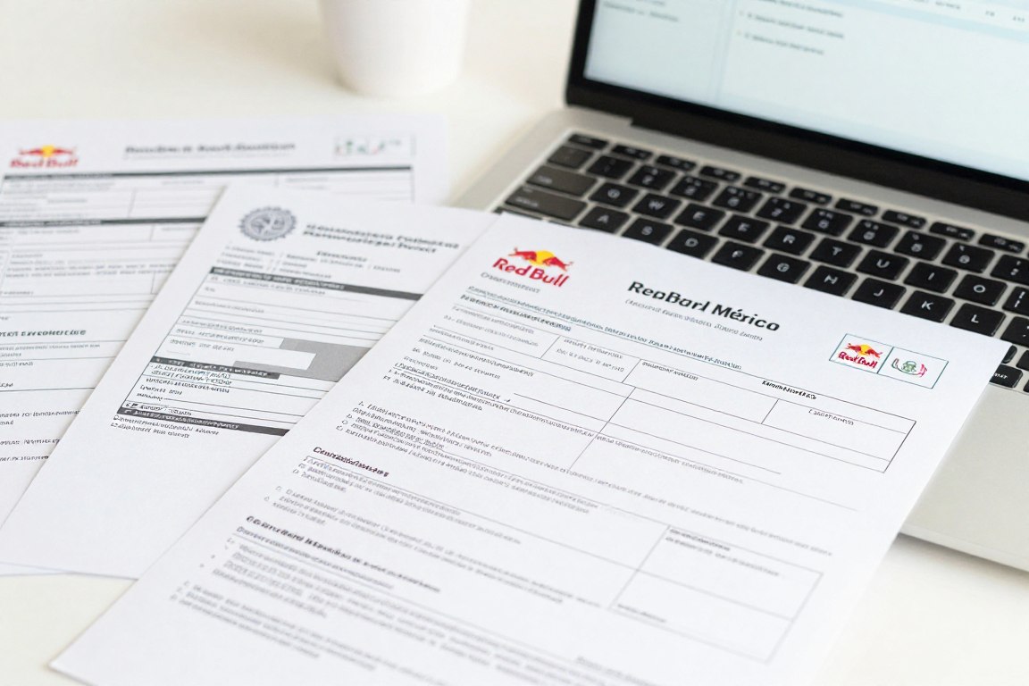 Proceso de documentación para exportación de Red Bull a México