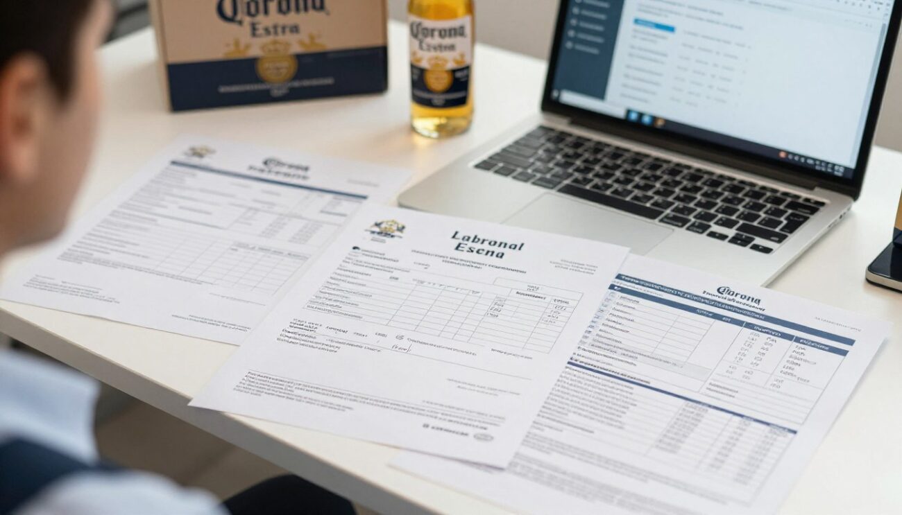 Proceso de documentación y exportación para cerveza Corona Extra hacia Costa Rica