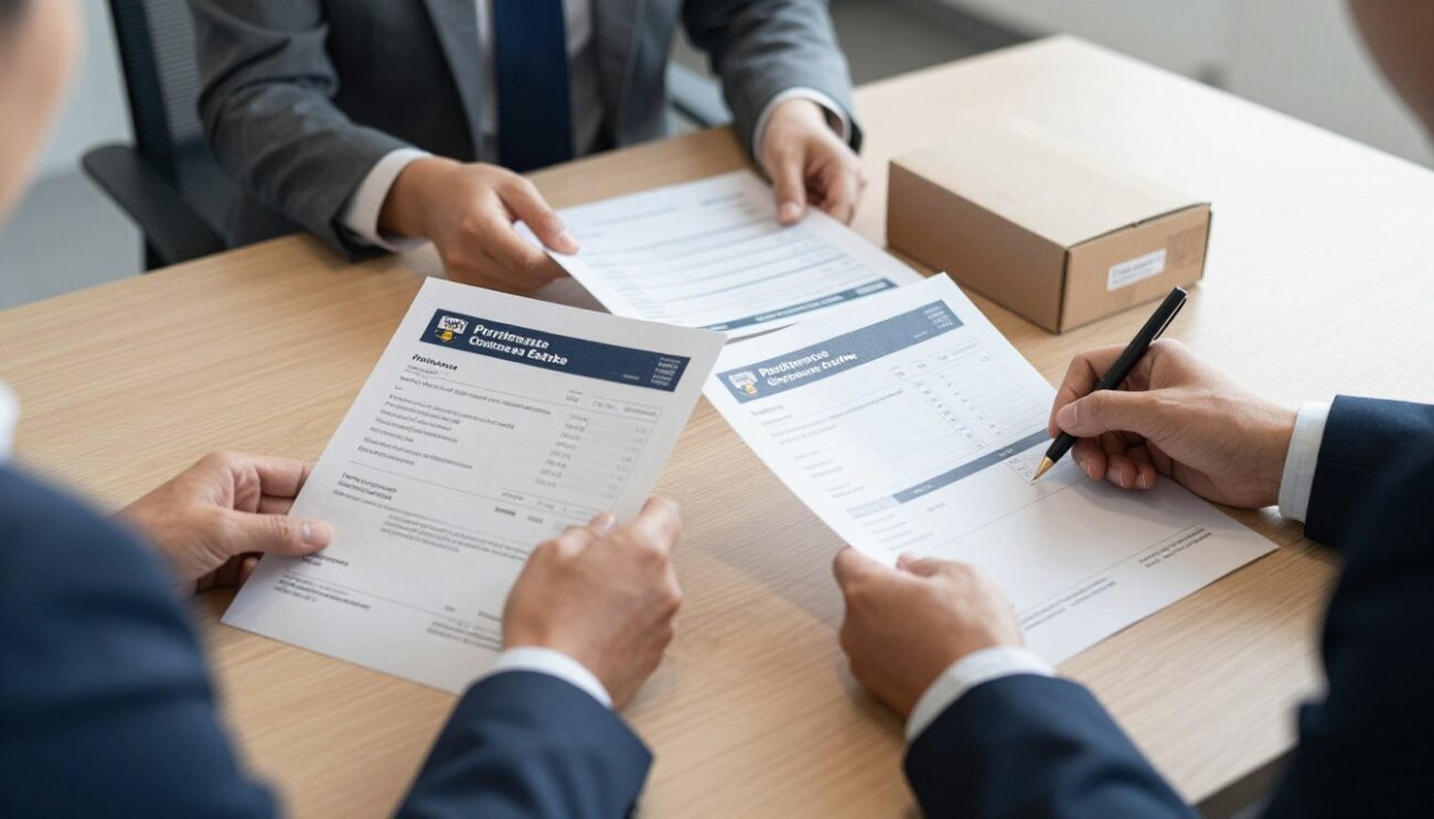 Professional B2B transaction showing Corona Extra wholesale order documentation