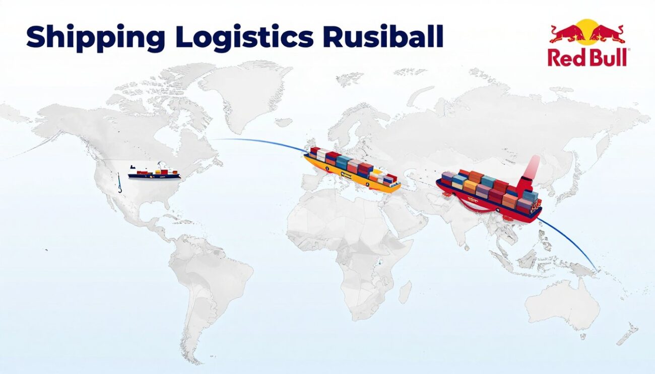 Международная логистика поставок Red Bull оптом в Россию
