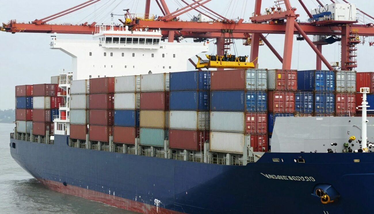 Морской контейнер с пивом Corona Extra для оптовой поставки в российский порт