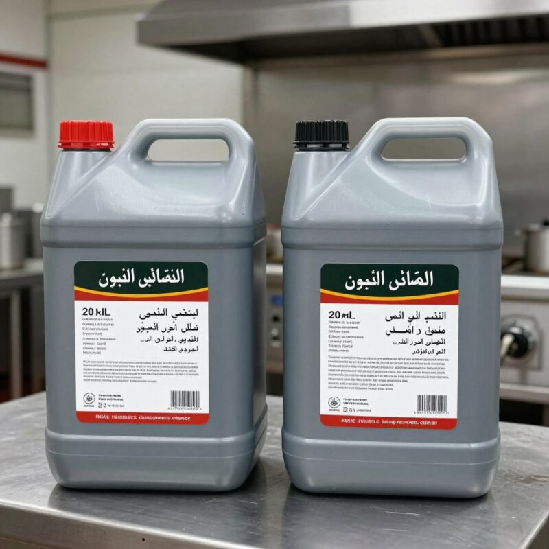 10L and 20L industrial sunflower oil jerrycans for Middle East food service