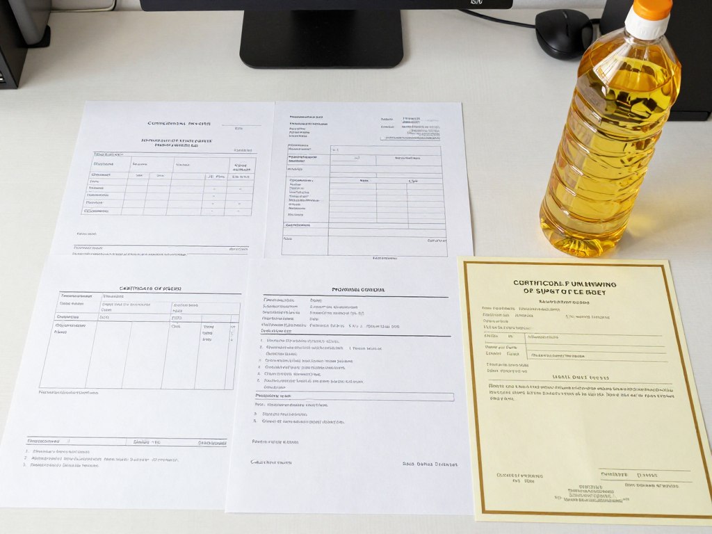 Aceite de girasol al por mayor México - Documentación completa de exportación