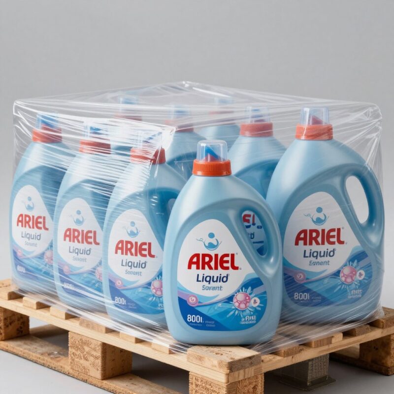 Cajas de Ariel doble poder líquido concentrado para distribuidores en Costa Rica