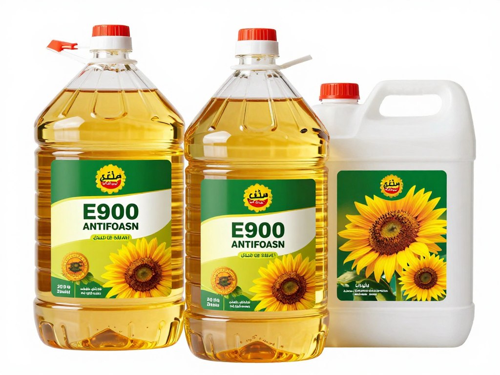 Commercial frying oil with E900 antifoaming agent for Middle East food service industry