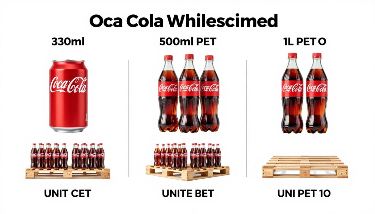 Comparativa de formatos mayoristas Coca-Cola para distribución en Centroamérica