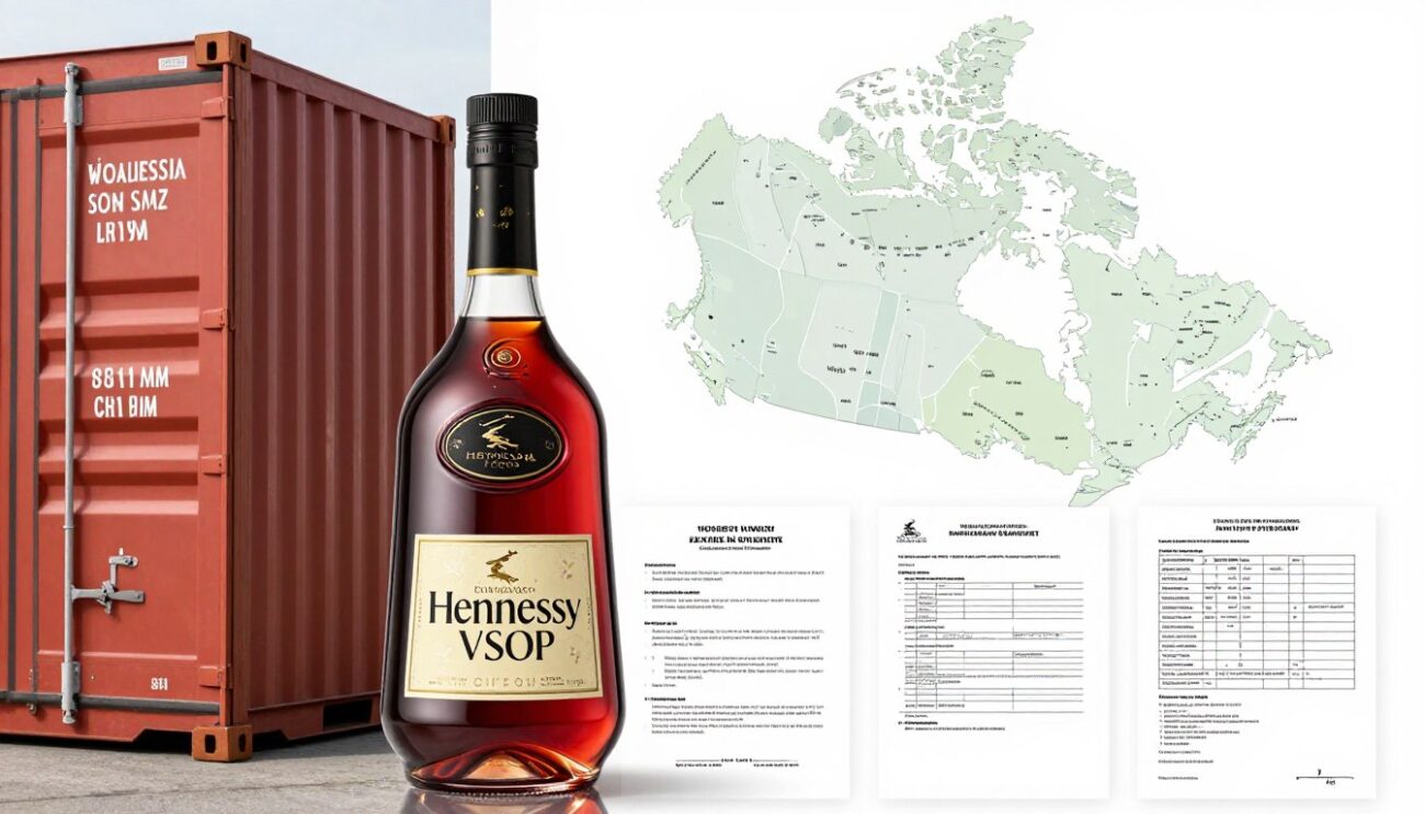 Comprehensive wholesale spirits supply coordination to Canadian markets