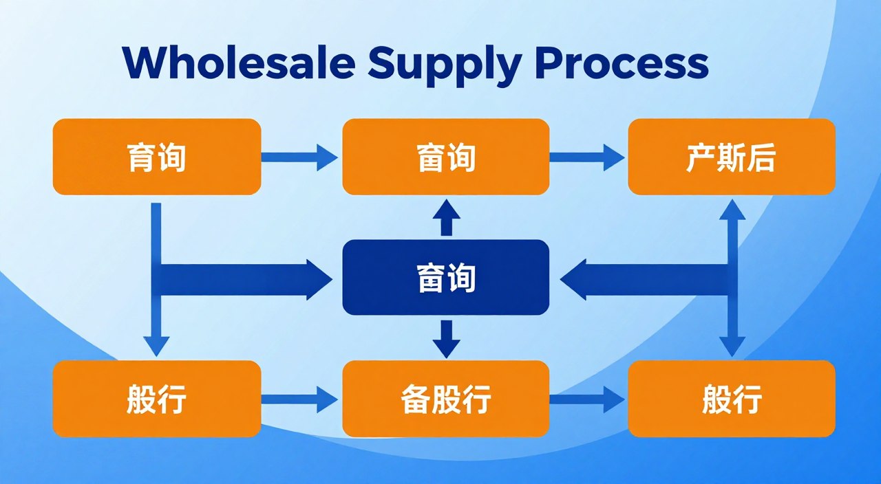 Diagrama de flujo del proceso de suministro mayorista de Fanta desde consulta hasta envío