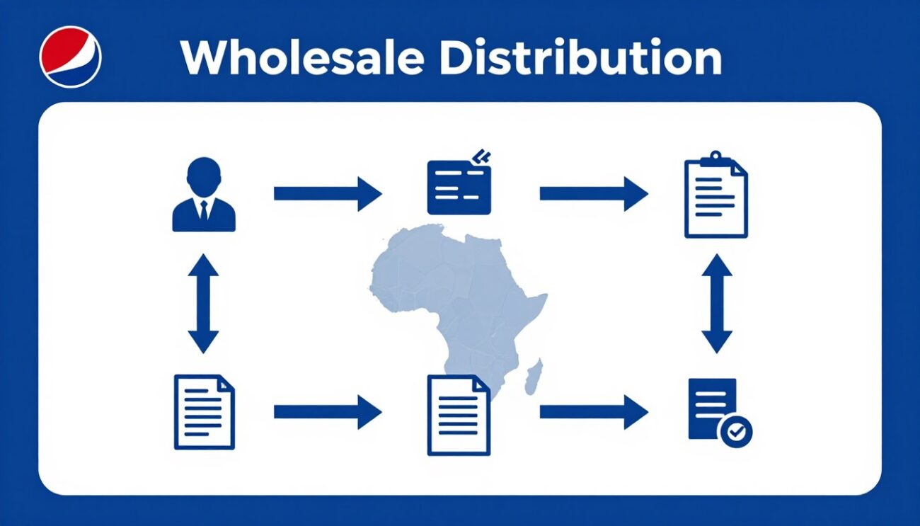 Digital documentation and payment process for Pepsi wholesale Africa