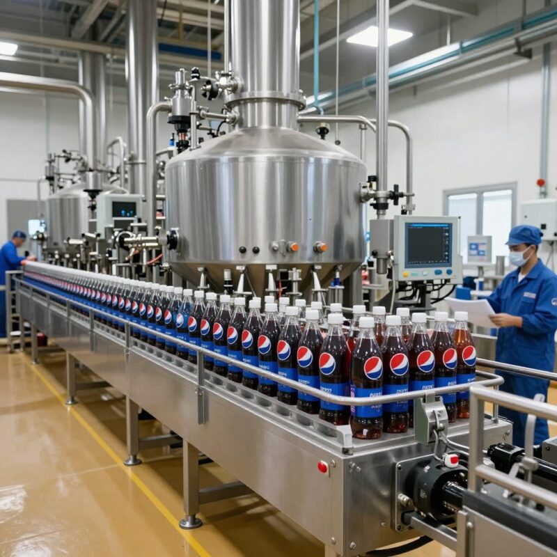 European Pepsi production facility supplying Southeast Asia wholesale market