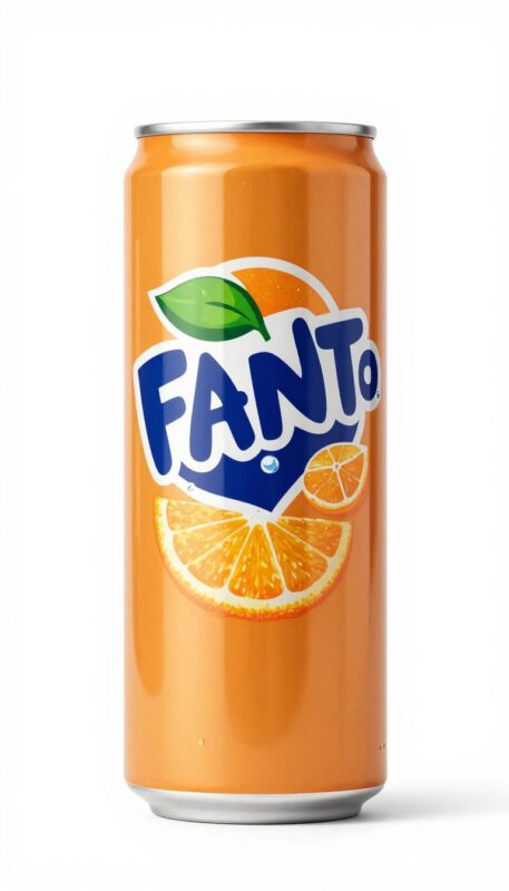 Fanta 500ml slim aluminum can wholesale