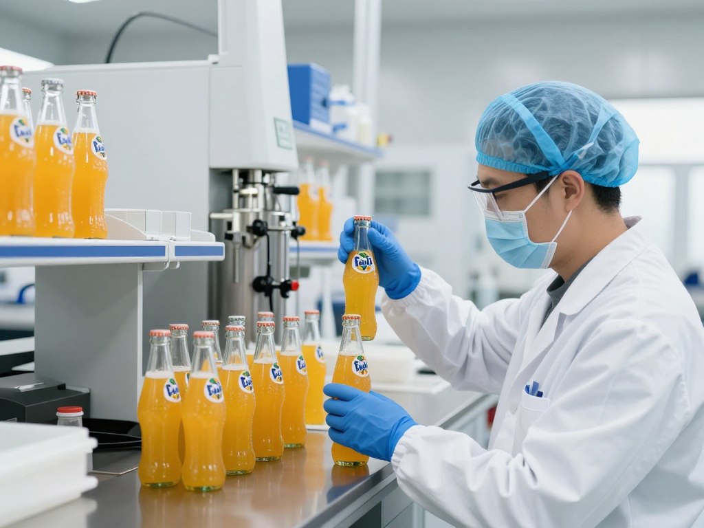 Fanta production batch quality control