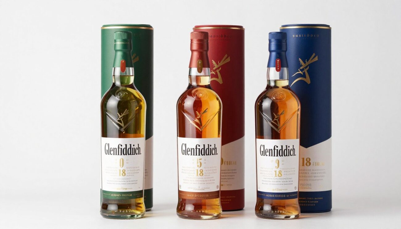 Glenfiddich 12 15 18 años whisky escocés al por mayor