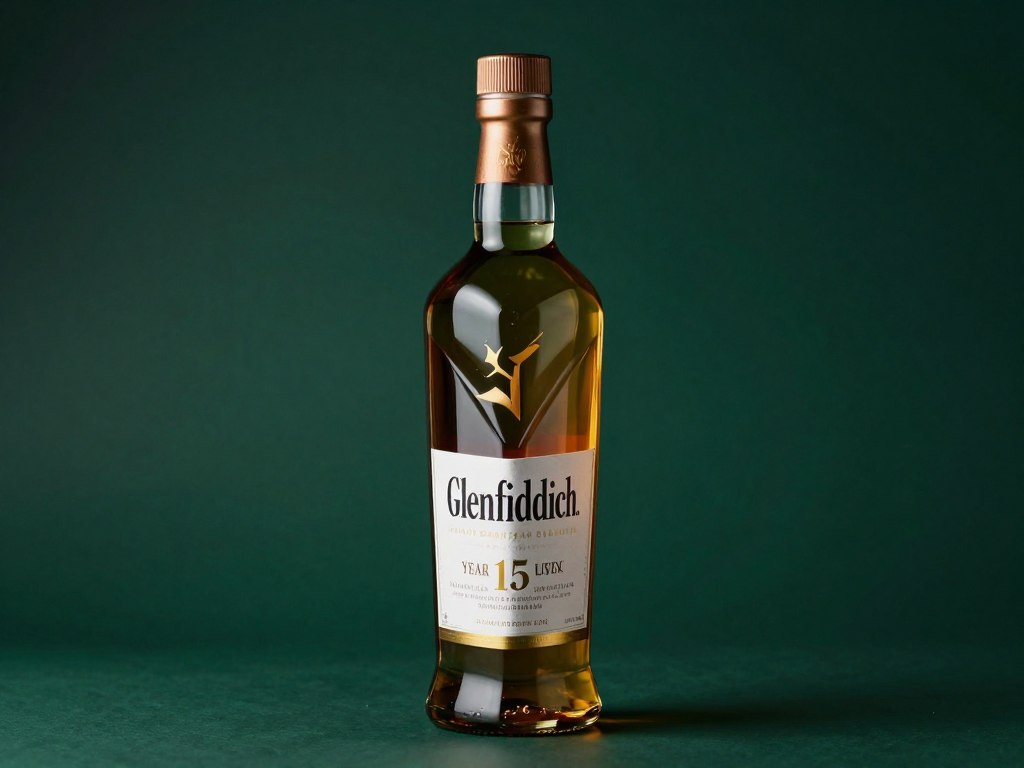 Glenfiddich 15 anos single malt scotch whisky para distribuição atacadista