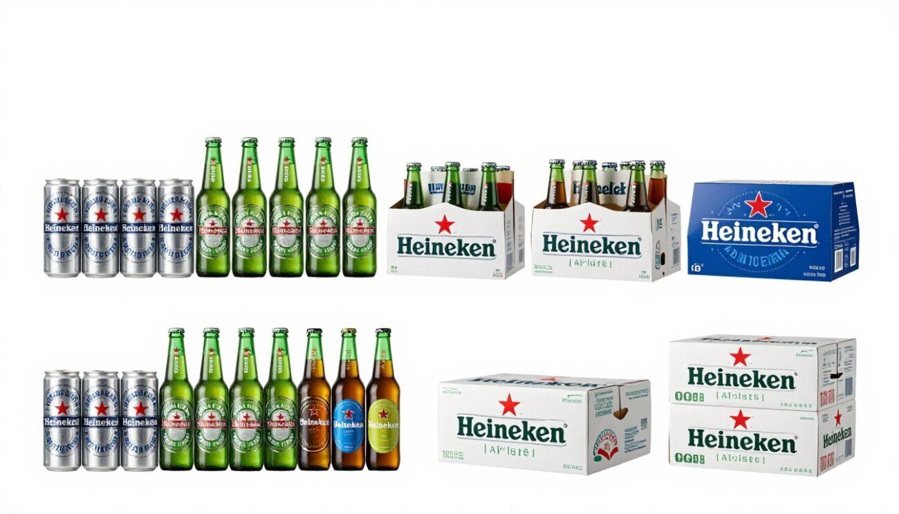 Heineken cans wholesale bottles bulk supply product range