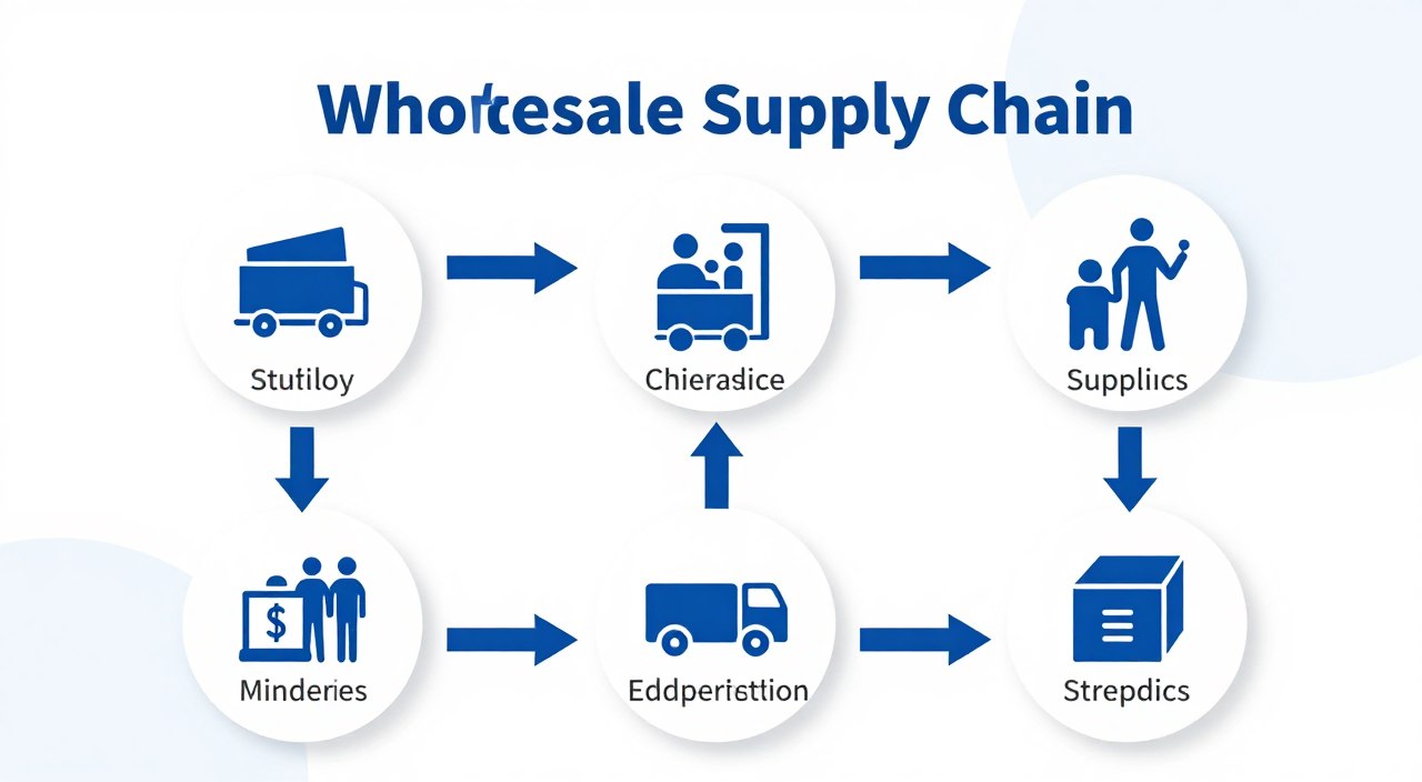 Infografía del proceso de suministro mayorista de Hennessy XO