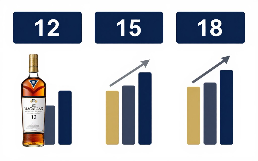 Macallan whisky wholesale pricing comparison chart business analysis