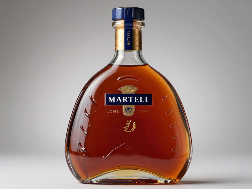 Martell cognac bottle for wholesale distribution