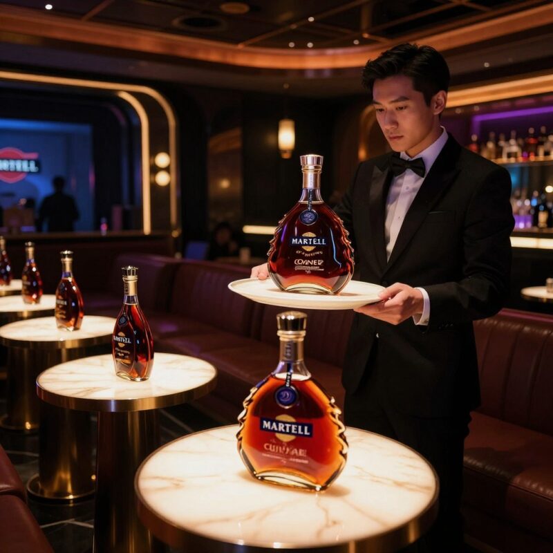 Nightclub cao cấp phục vụ Martell Cognac