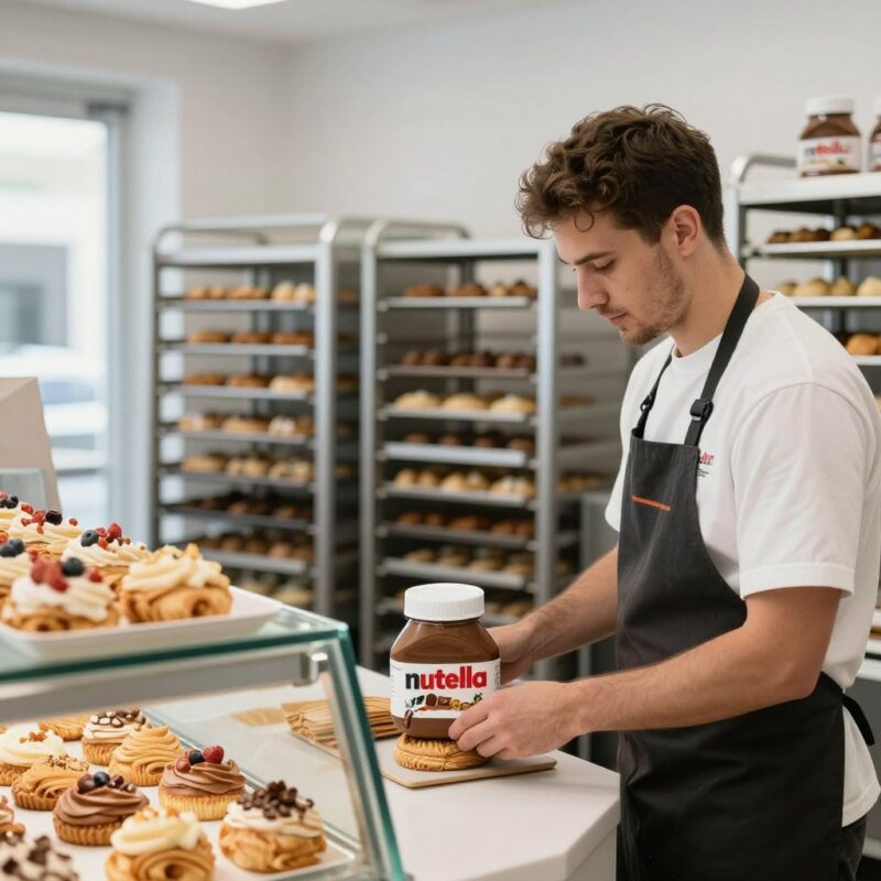 Nutella supplier Africa for bakeries and cafes
